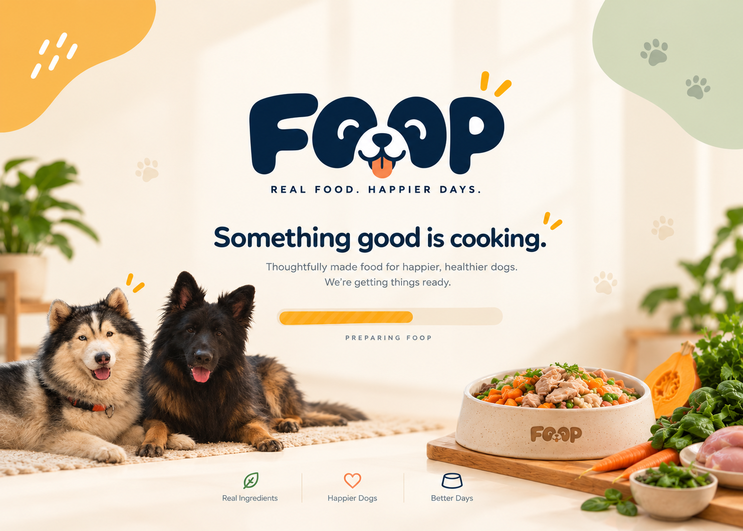 FOOP — Real Food. Happier Days.